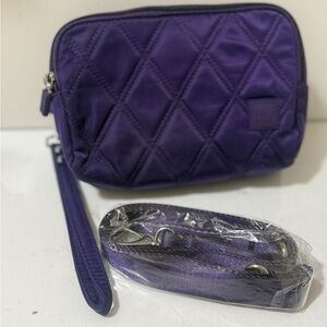 Quilted nylon wristlet, IHKWIP The Can't Stop Wearing It Wristlet Crossbody
